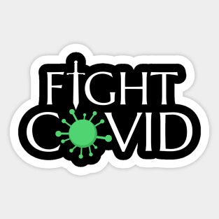 Fight Covid Sticker